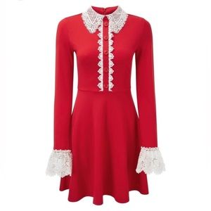 Killstar NWT Mini Dress - Blessed Be Blood Red size:xxxl